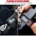 VANPO Digital Torque Wrench 3/8 Inch drive(5-99.5 ft-lbs./6.8-135Nm), ±2% Torque Accuracy, Electronic Torque Wrench with Preset Value, Buzze