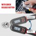 VANPO 1/4 Inch Digital Torque Wrench, 1.1-22.1 Ft-lbs/1.5-30Nm, with Preset Values, 2% Accuracy, Buzzer and LED Notification, Small Electronic Torque Wrench for Bicycles