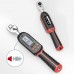 VANPO 3/8 Inch Digital Torque Wrench with Preset Values, 2.2-44.3 Ft-lbs/3-60Nm, Buzzer and LED Notification, Small Electronic Torque Wrench for Motorcycles